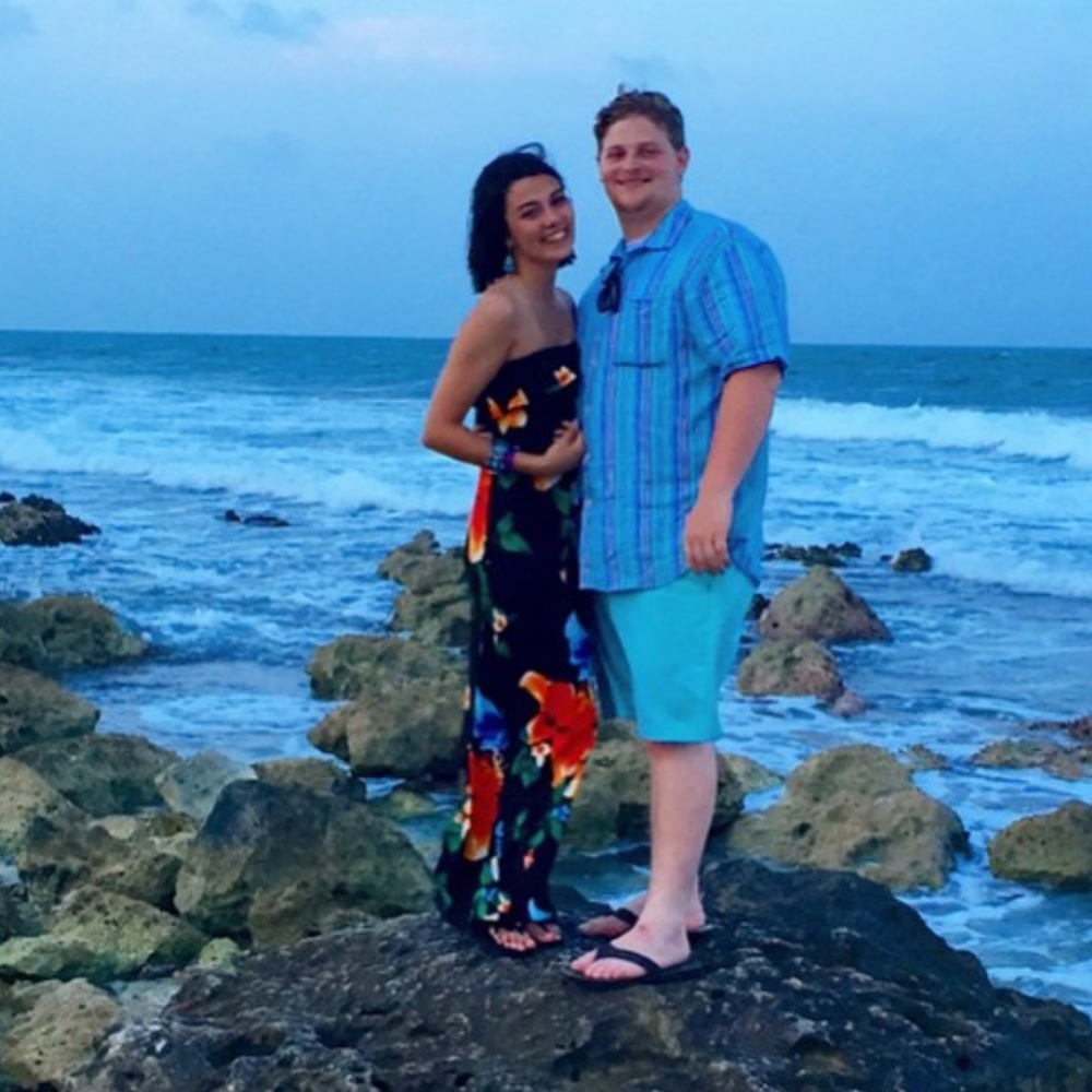 White House Black Market Strapless Maxi